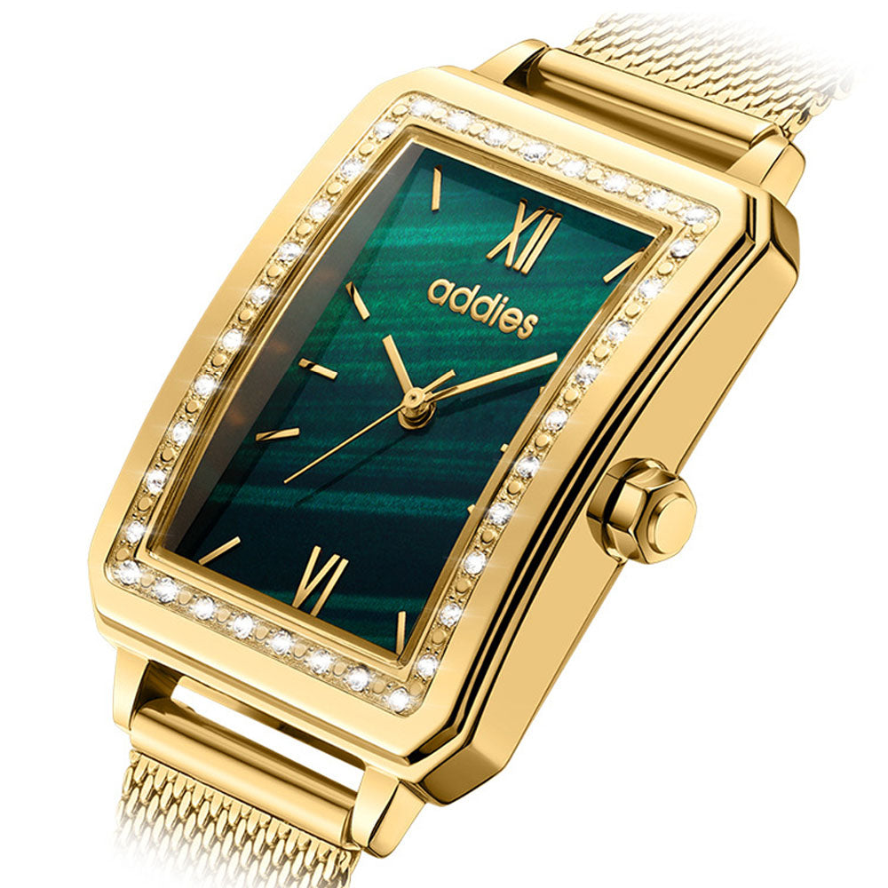 Women's Luxury Quartz Watch with Diamond Accents