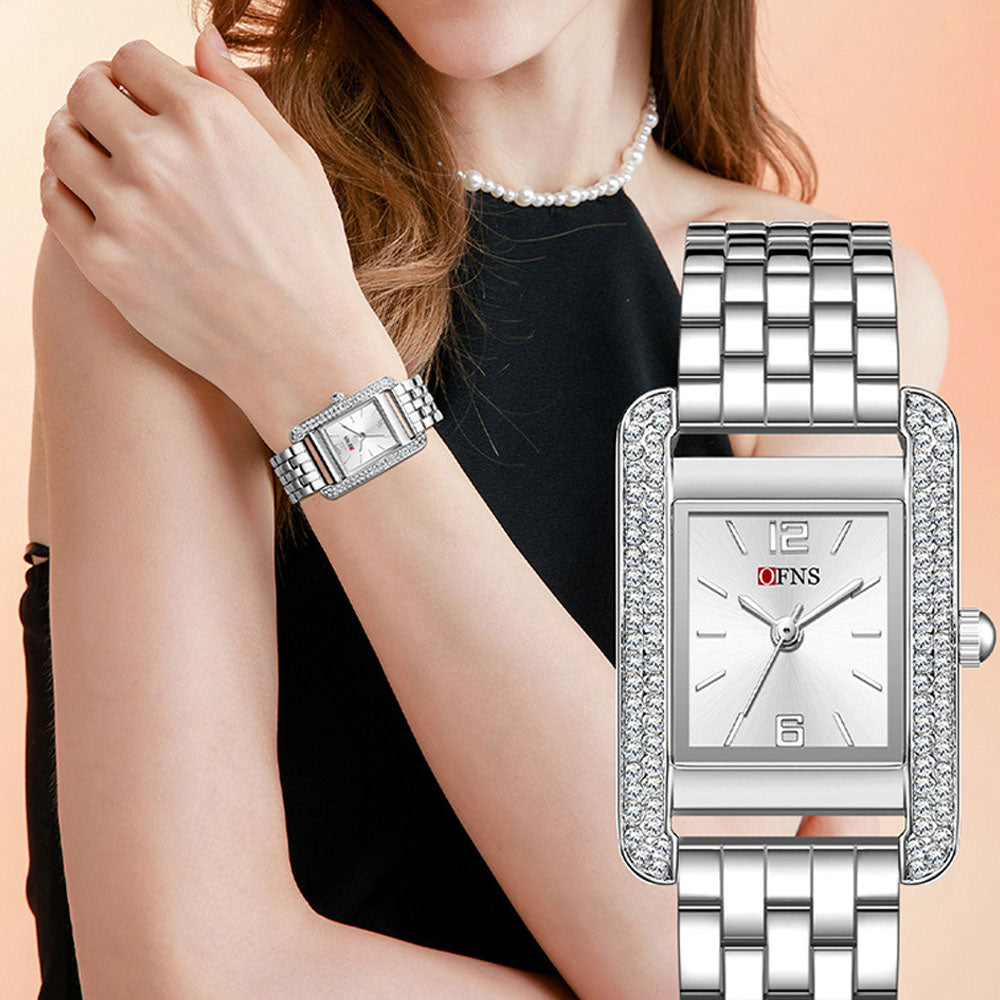 Women's Ultra-Slim Quartz Watch – Waterproof Fashion Timepiece