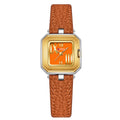Women's Leather Strap Roman Vintage Waterproof Quartz Watch