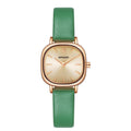 Luxury Square Quartz Women's Watch - Waterproof Vintage Design