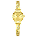 Elegant Alloy Chain Women's Watch - Waterproof Quartz Bracelet