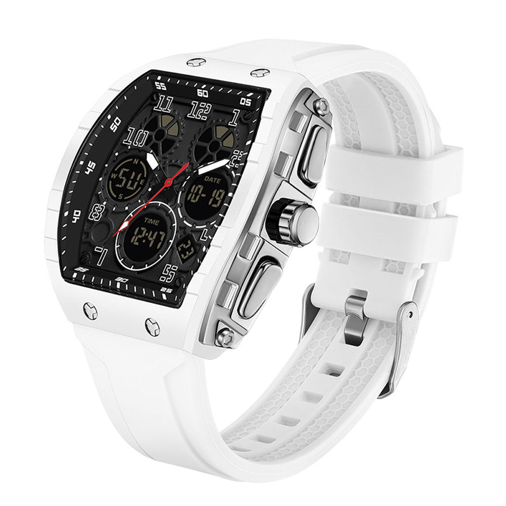 Sports Digital Watch - Waterproof, Luminous, Alarm & Stopwatch