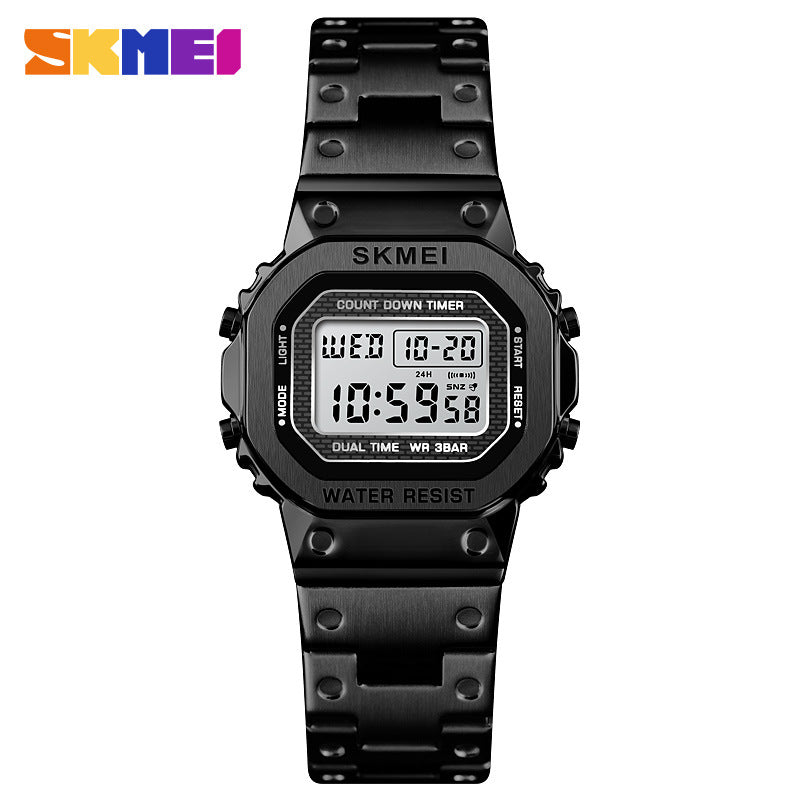 Moment Beauty Couple Steel Belt Watch  Simple Waterproof Fashion Watch for Men & Women