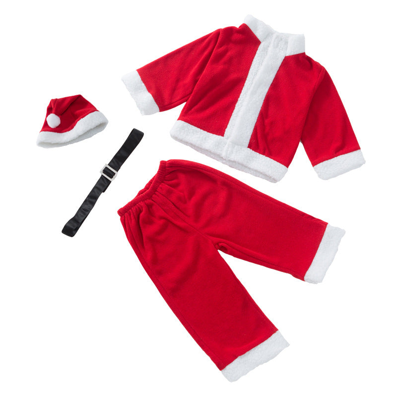 Cozy Santa Claus Lambs Wool Set