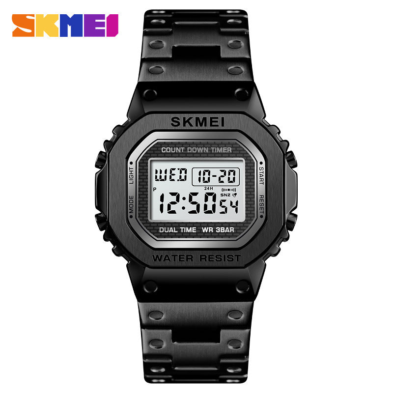Moment Beauty Couple Steel Belt Watch  Simple Waterproof Fashion Watch for Men & Women
