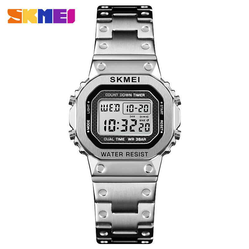 Moment Beauty Couple Steel Belt Watch  Simple Waterproof Fashion Watch for Men & Women