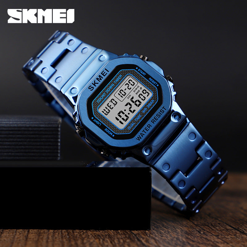 Moment Beauty Couple Steel Belt Watch  Simple Waterproof Fashion Watch for Men & Women