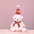 Christmas Fabric Bear Doll Ornament