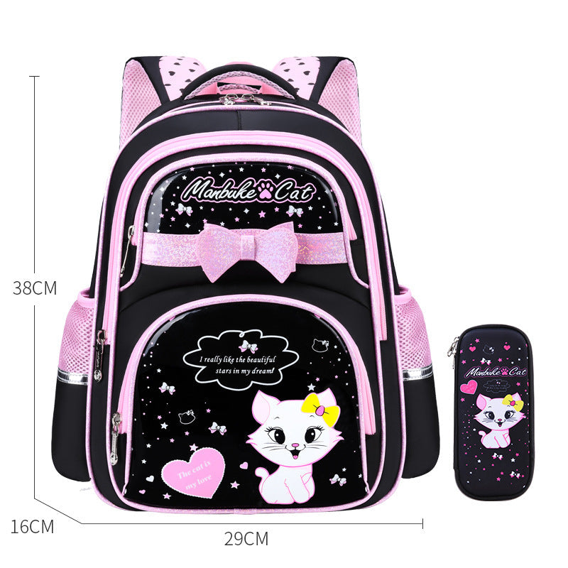 Sparkle Kitty School Backpack
