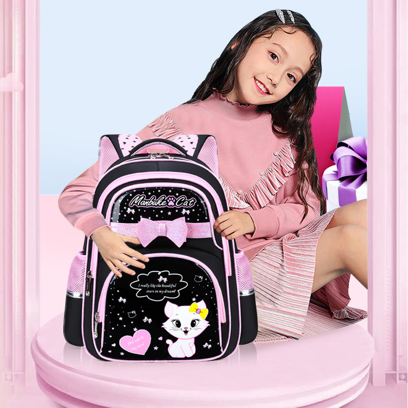 Sparkle Kitty School Backpack