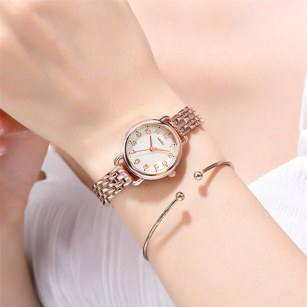 Fashionable simple thin strap digital face