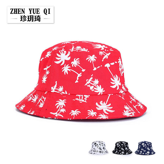Zhen Yueqi Unisex Korean Travel Bucket Hat  Wide Brim, UV Protection