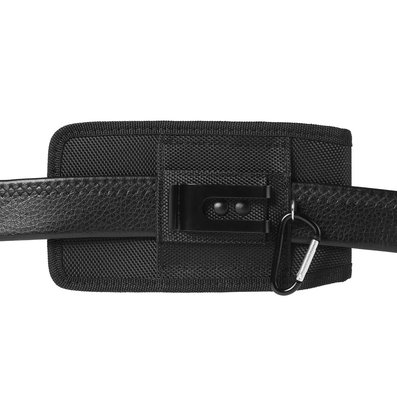Vertical MAX Leather Waist Case with Card Slot & Nylon Belt Clip