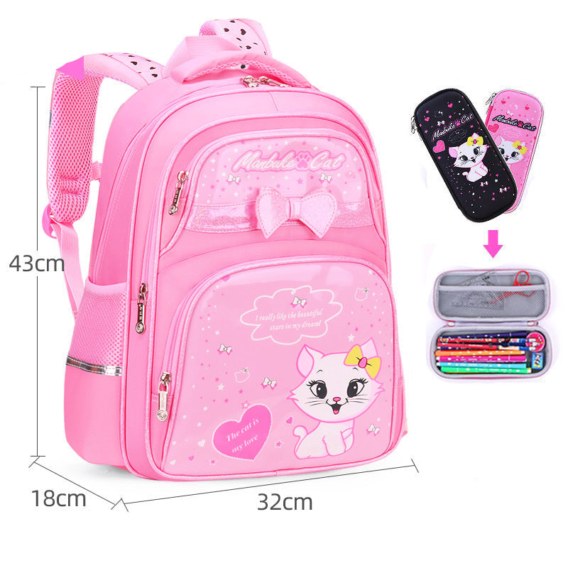 Sparkle Kitty School Backpack