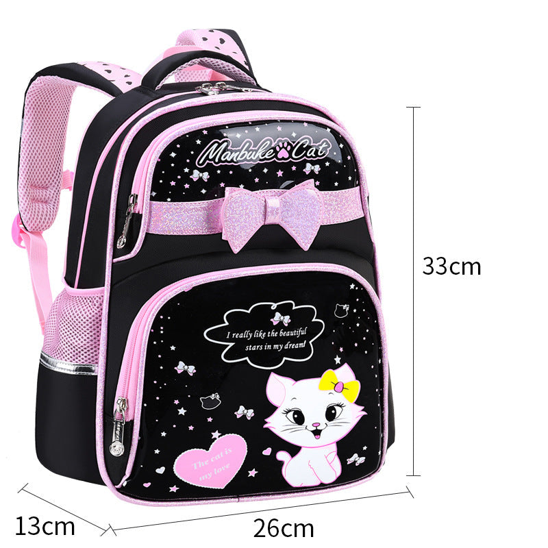 Sparkle Kitty School Backpack