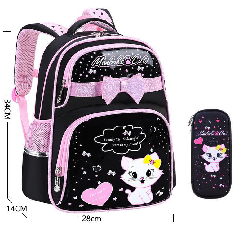 Sparkle Kitty School Backpack