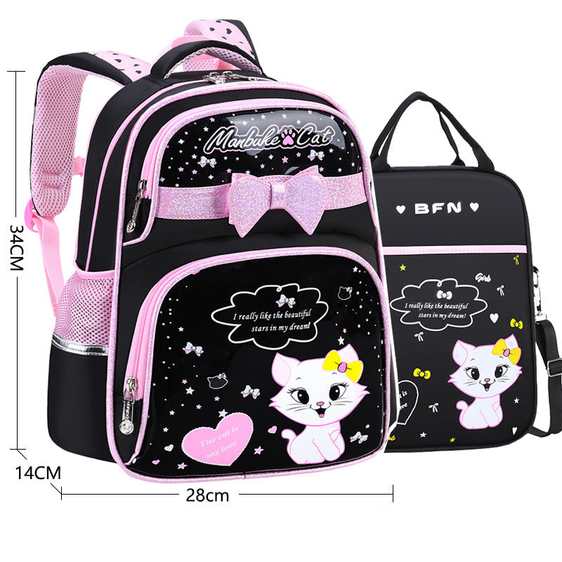 Sparkle Kitty School Backpack