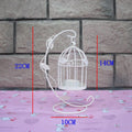 Wrought Iron Birdcage Candle Holder