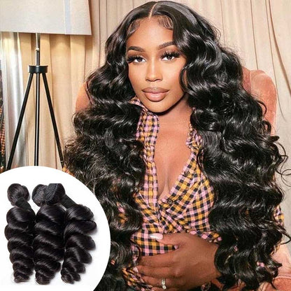 Hair Bundles Virgin Human Hair Loose Wave 3 Bundle