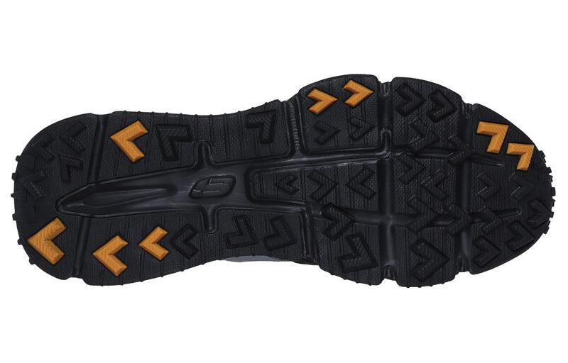 Skechers Outdoor Men’s Wear-Resistant Low-Top Running Shoes – Black & Gray