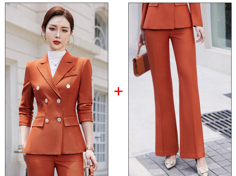 Little blazer women's high-class professional suit