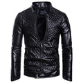 Men's Leather Jacket Autumn  Plus Size