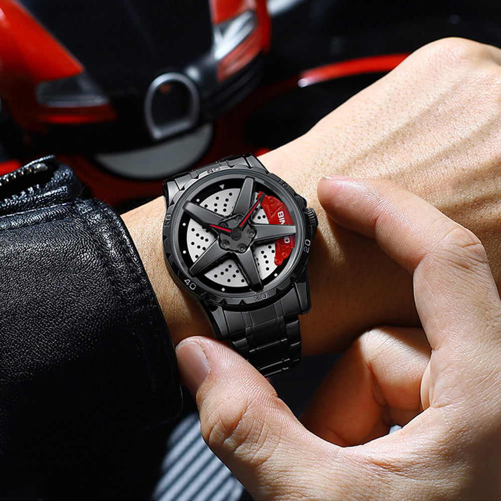 Motorcycle Engine Racing Sport Watch - Tactical Timepiece