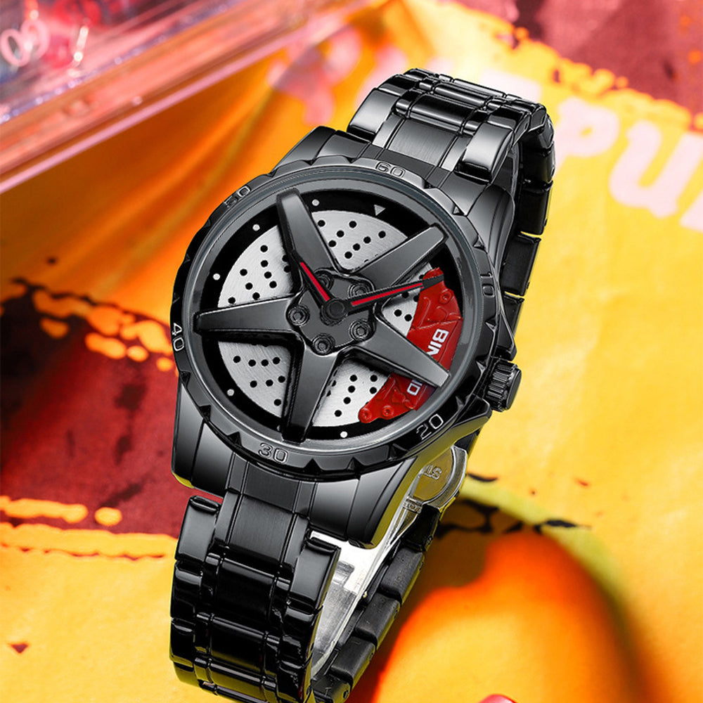 Motorcycle Engine Racing Sport Watch - Tactical Timepiece