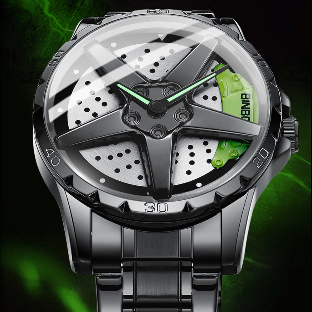Motorcycle Engine Racing Sport Watch - Tactical Timepiece