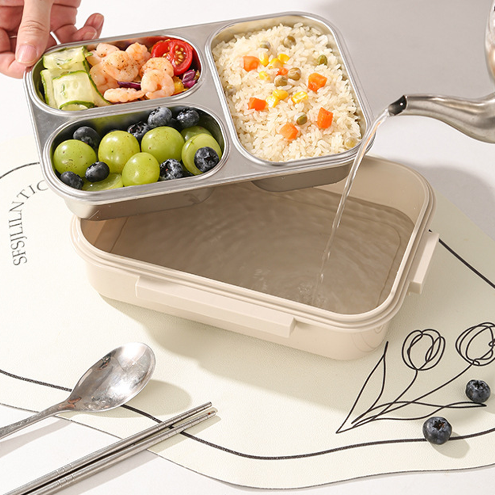 BentoFresh Stainless Insulated Lunch Box