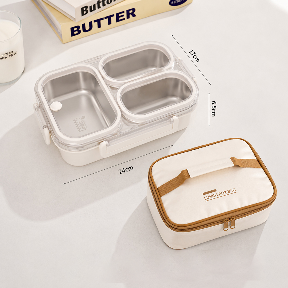 BentoFresh Stainless Insulated Lunch Box