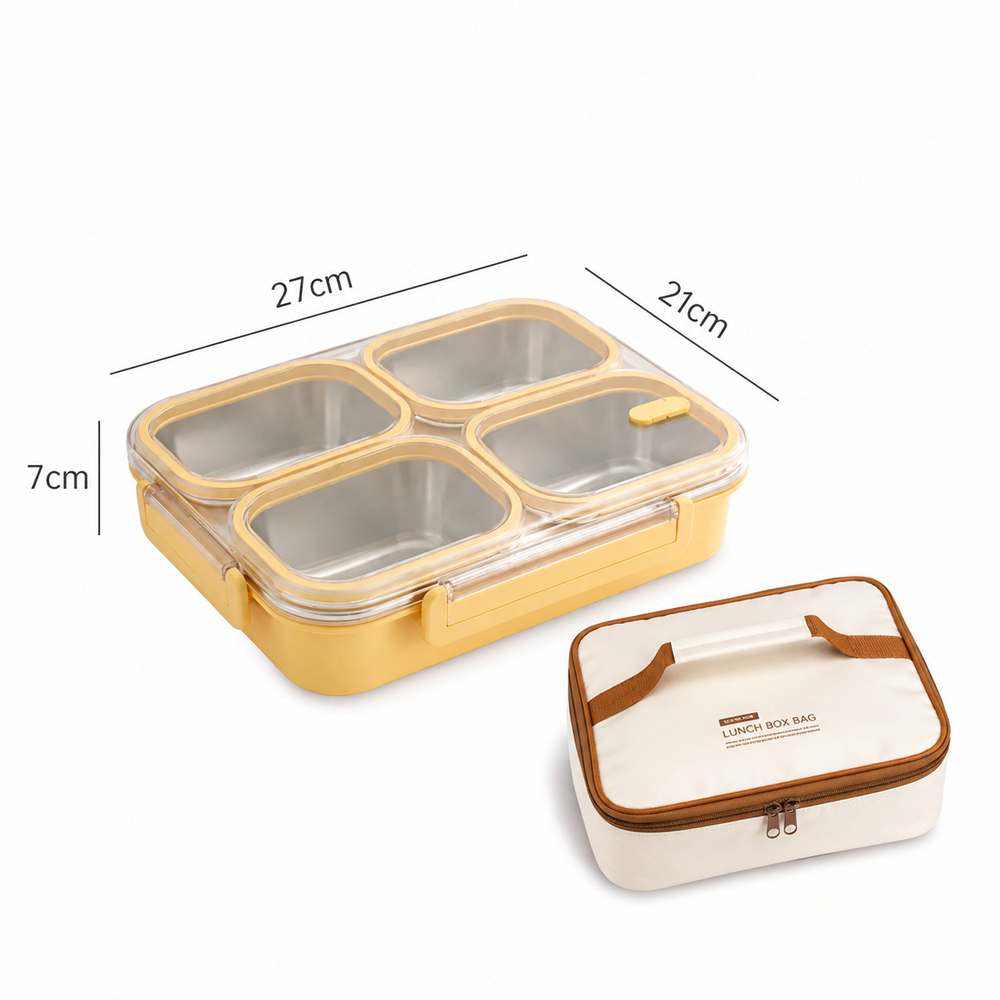BentoFresh Stainless Insulated Lunch Box