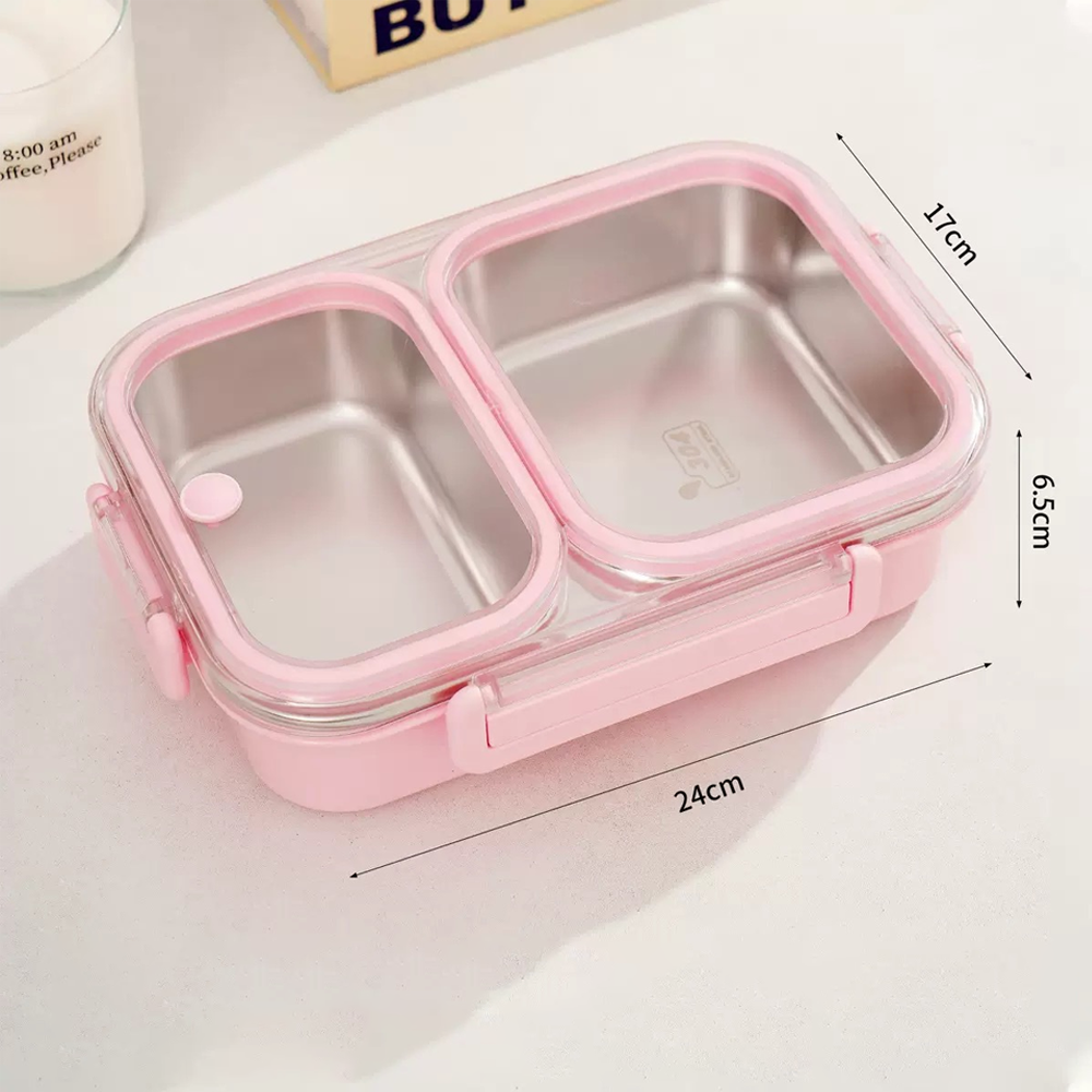 BentoFresh Stainless Insulated Lunch Box