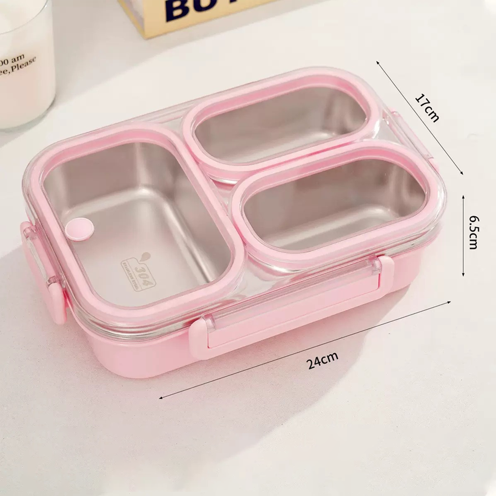 BentoFresh Stainless Insulated Lunch Box