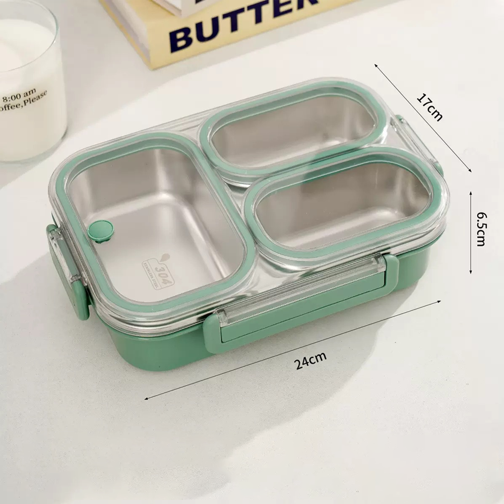 BentoFresh Stainless Insulated Lunch Box