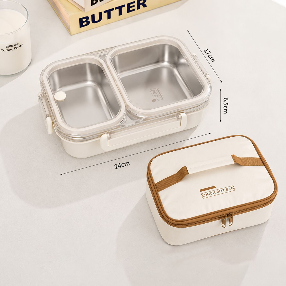 BentoFresh Stainless Insulated Lunch Box
