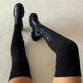 Women's Over-The-Knee Knitted Sock Boots (On Hand)