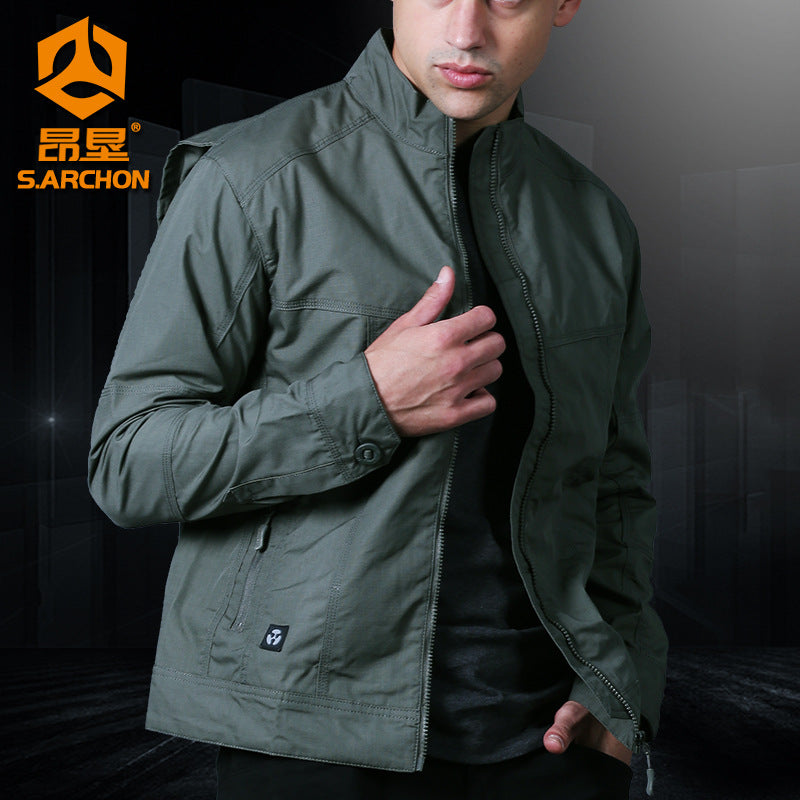Angken Men's Tactical Outdoor Jacket