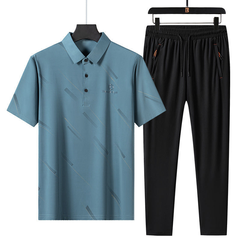 BreezeCool Dad Sport Polo Set
