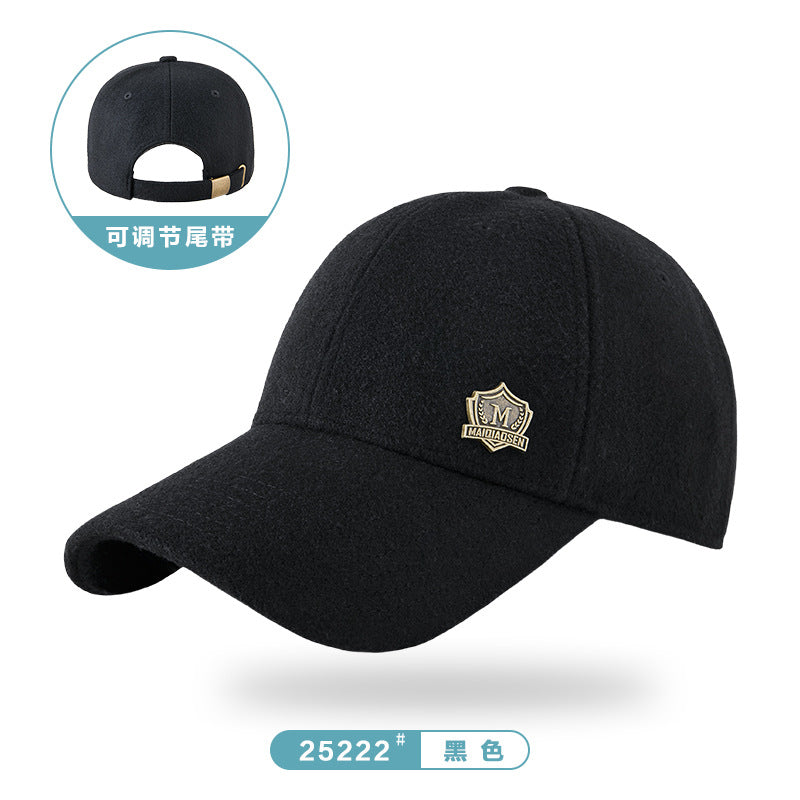 Autumn & Winter Wool Tweed Velvet Peaked Hats