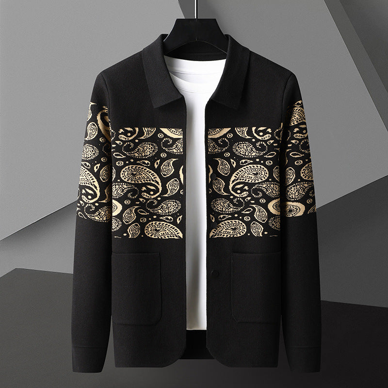 Breeze Knit High Quality Cardigan Men's Jacket