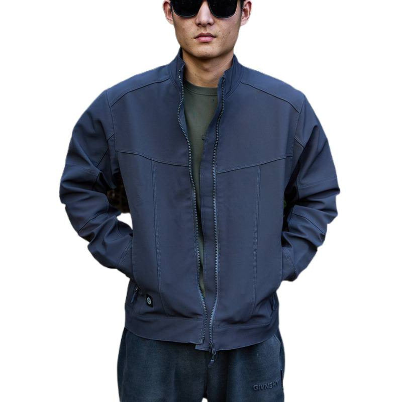 Mens Spring/Autumn Lightweight Tactical Assassin Jacket