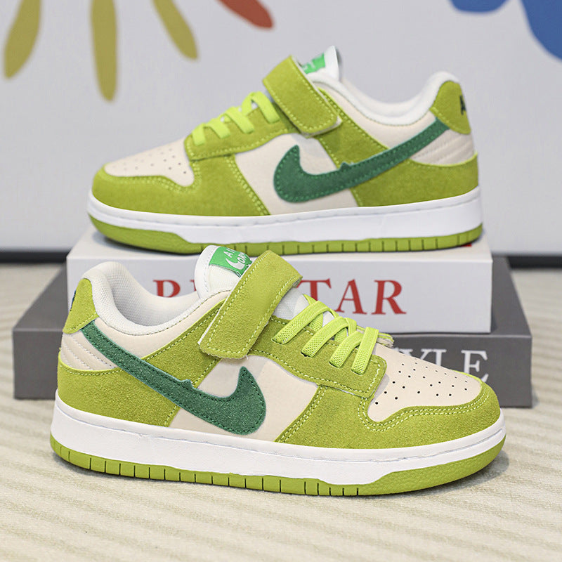 Leather Low-Top Sneakers