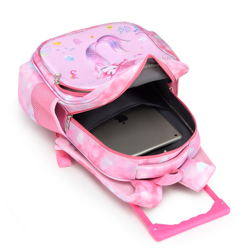 Ready2Roll 3D Hardshell Children's Backpack with WheelS