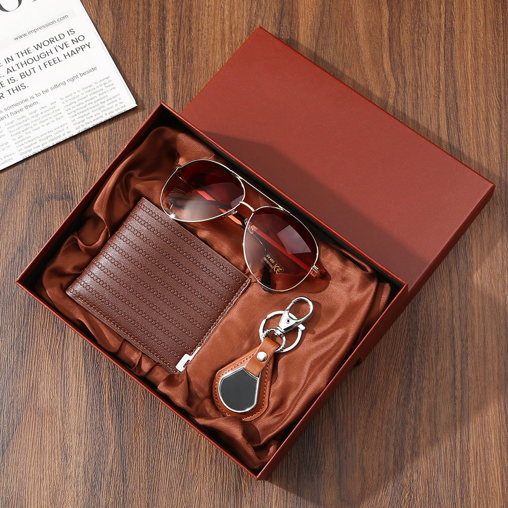 Cross-border business watch gift box