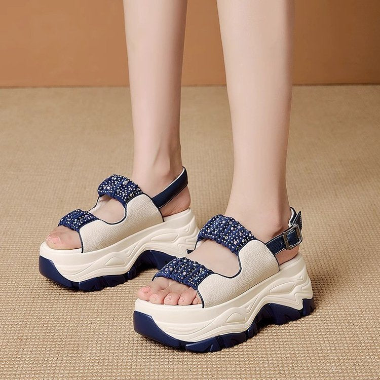 Sporty Thick-Soled Sandals