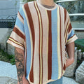 Round Neck Knit T-Shirt