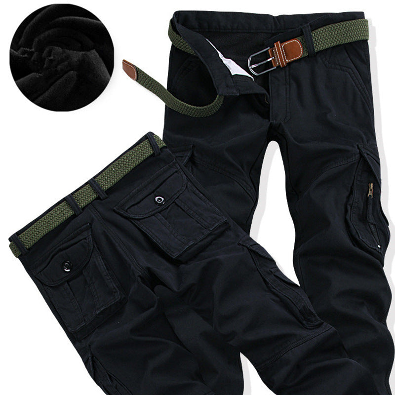 Men’s Winter Fleece Cargo Pants