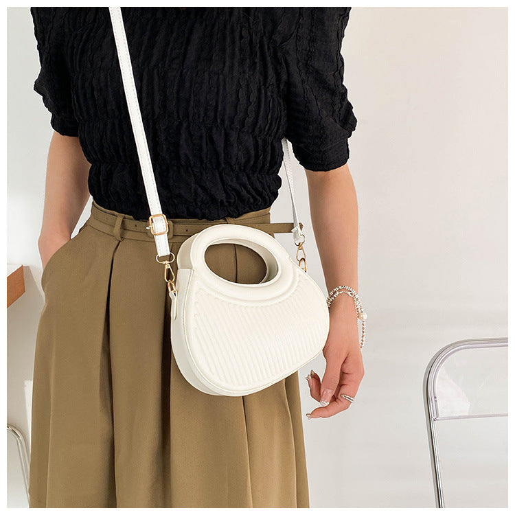 Women's Pleated Personality Casual Crossbody bag