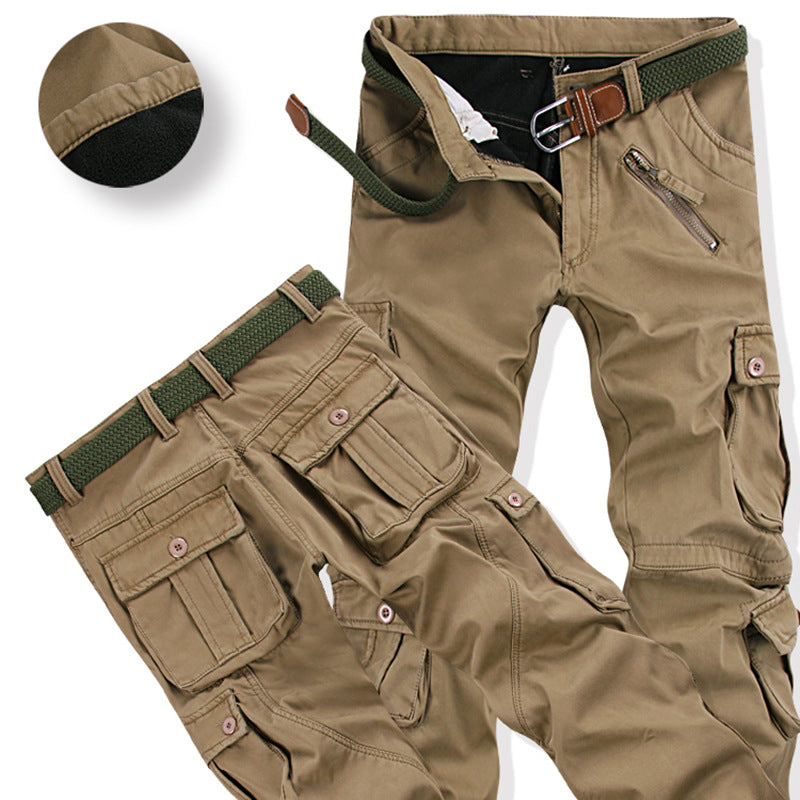 Men’s Winter Fleece Cargo Pants